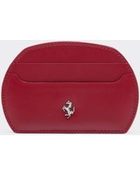 Ferrari - The Dino Leather Card Holder - Lyst