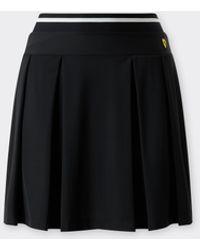 Ferrari - Technical Piqué Mini Skirt - Lyst