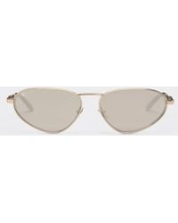Ferrari - Coloured Metal Sunglasses With Lenses With A Mirror Finish - Lyst