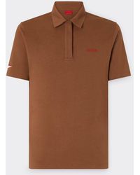 Ferrari - Cotton Polo Shirt For The 2026 Monaco Grand Prix - Lyst