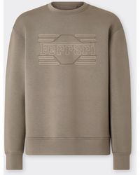 Ferrari - Scuba Sweatshirt With Embroidery - Lyst