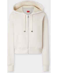 Ferrari - Hooded Wool And Cotton Sweatshirt - Lyst