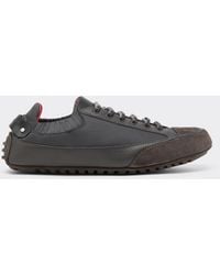 Ferrari - Leather And Suede Driver Trainers - Lyst