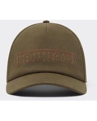 Ferrari - Cotton Drill Baseball Cap With Embroidery - Lyst