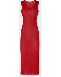 Ferrari - Sleeveless Dress - Lyst
