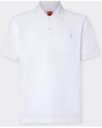 Ferrari - Polo De Piqué De Algodón Ecológico Con Cavallino Rampante - Lyst