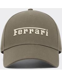 Ferrari - Baseballkappe Mit Gummiertem -Logo - Lyst