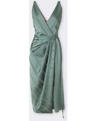 Ferrari - Wrap Dress - Lyst