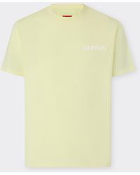 Ferrari - Cotton T-Shirt With Logo - Lyst