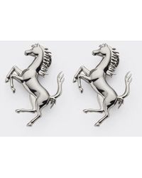 Ferrari - Prancing Horse Earrings - Lyst
