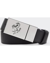 Ferrari - Reversible Leather Belt - Lyst