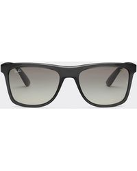 Ferrari - Ray-Ban For Scuderia Rb4413Mf Transparent With Gradient Lenses - Lyst