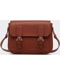 Ferrari - Leather Messenger Bag - Lyst