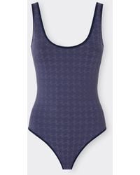 Ferrari - One-Piece Swimsuit With Prancing Horse Motif - Lyst