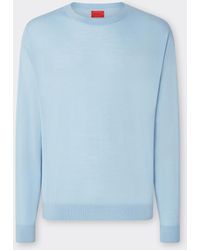 Ferrari - Cashmere And Silk Jumper With Link Pattern - Lyst