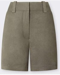 Ferrari - Viscose Cady Shorts With Washed Effect - Lyst