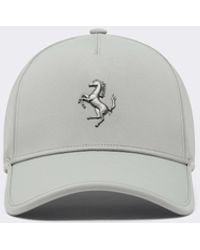 Ferrari - Baseball Cap With Metal Prancing Horse - Lyst
