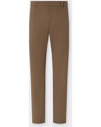 Ferrari - Technical Cotton Chino Trousers - Lyst