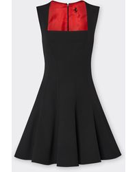 Ferrari - Short Comfort Wool Dress - Lyst
