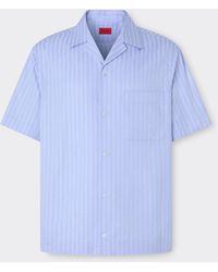 Ferrari - Cotton Shirt With Monogram Pattern - Lyst