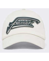 Ferrari - Baseball Cap With Applied Logo - Lyst