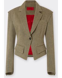 Ferrari - Délavé Twill Blazer - Lyst