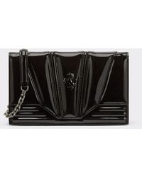 Ferrari - Gt Bag In Patent Leather With Chain - Lyst