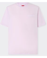 Ferrari - Camiseta De Algodón Con Logotipo - Lyst