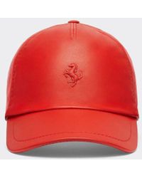 Ferrari - Baseball Cap With Prancing Horse - Lyst