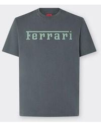Ferrari - Cotton T-Shirt With Logo - Lyst