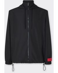 Ferrari - Nylon Windbreaker Jacket - Lyst