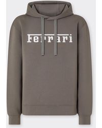 Ferrari - Scuba Sweatshirt With Logo Print - Lyst