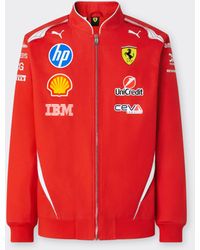 Ferrari - Replica Drivers Authentic 2026 Bomber Jacket Puma For Scuderia Hp - Lyst