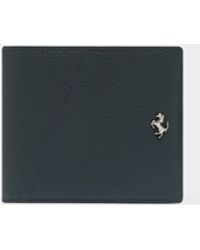 Ferrari - Textured Leather Horizontal Wallet - Lyst