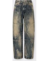 Ferrari - Acid-Washed Denim Trousers - Lyst