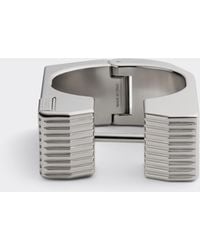 Ferrari - Textured Metal Bracelet - Lyst