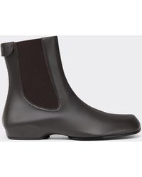 Ferrari - Polished Leather Chelsea Boots - Lyst