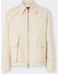 Ferrari - Malfilè Cotton Jacket - Lyst
