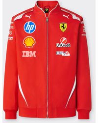 Ferrari - Bomber Replica Drivers Authentic 2026 Puma Para Scuderia Hp - Lyst