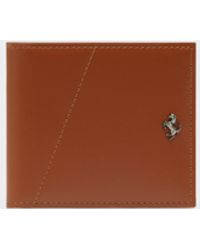 Ferrari - Smooth Leather Horizontal Wallet - Lyst