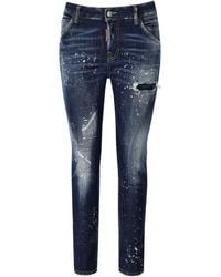 DSquared² - Cool girl cropped e jeans - Lyst