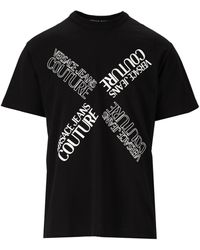 Versace Jeans Couture X Couture T-shirt - Zwart