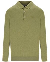 Barbour - Pima Laurel Knitted Polo Shirt - Lyst