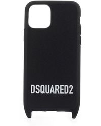 DSquared² Iphone 11 Pro Cover Met Logo - Zwart
