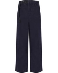 White Sand - Carol Ribbed Trousers - Lyst