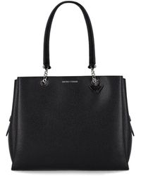 Emporio Armani - Shopping Bag With Charm - Lyst