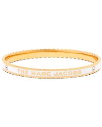 Marc Jacobs - The Medallion Gold-Plated, Resin and Crystal Bracelet - Lyst