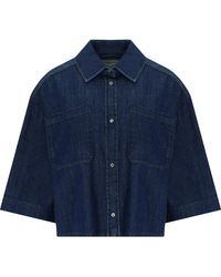 Weekend by Maxmara - Zannata Denim Shirt - Lyst