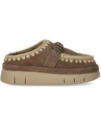 Mou - Bounce Welt Suede Elephant Clog - Lyst