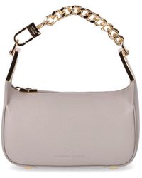 Elisabetta Franchi - Pearl Mini Bag With Chain - Lyst